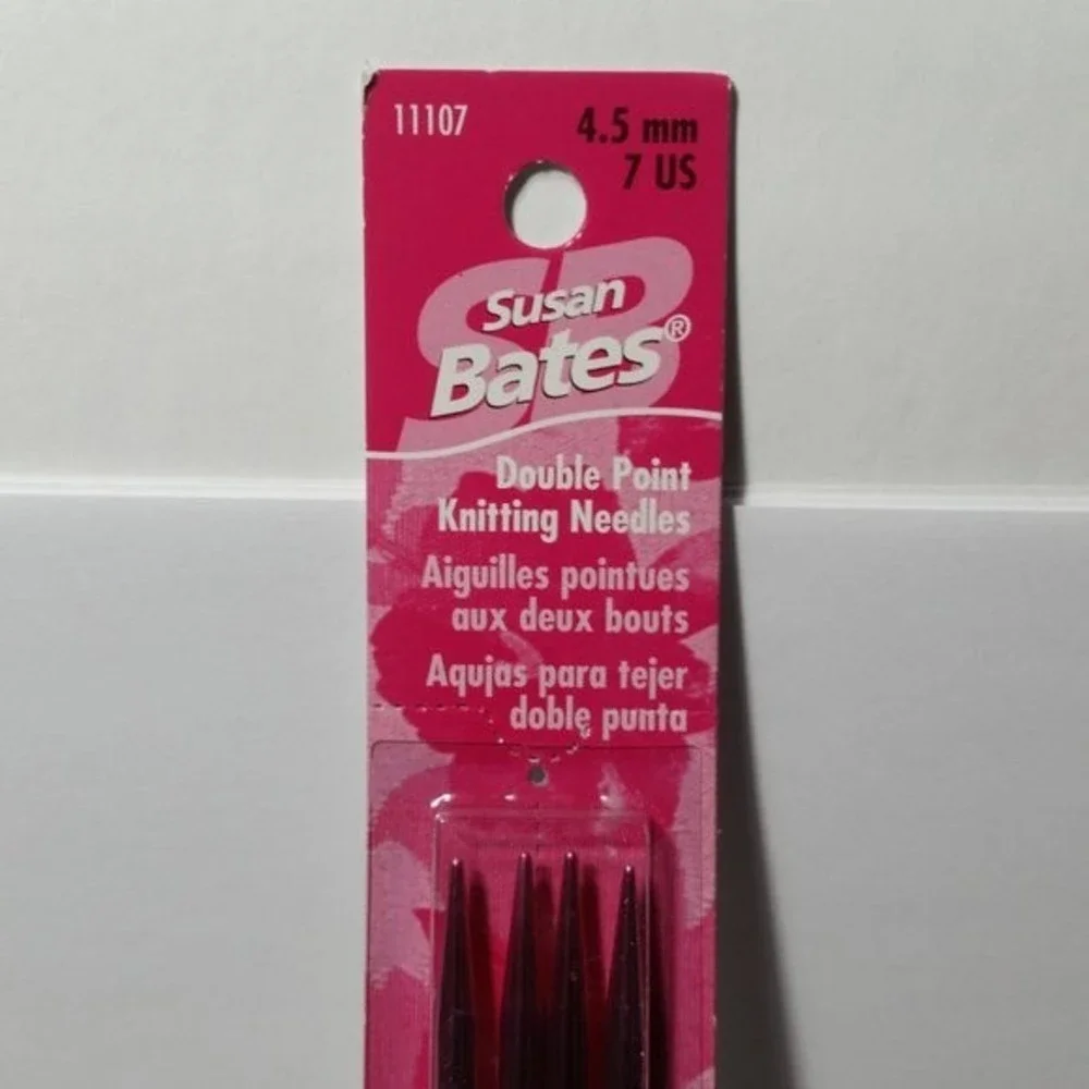 Silvalume Double Point Knitting Needles US Size 7